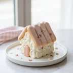 Lady Fingers Snow House Cake